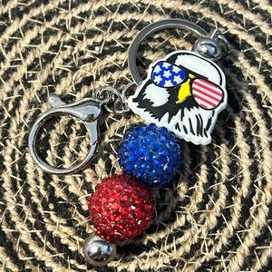 Patriotic Keychain